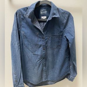 Madewell chambray top